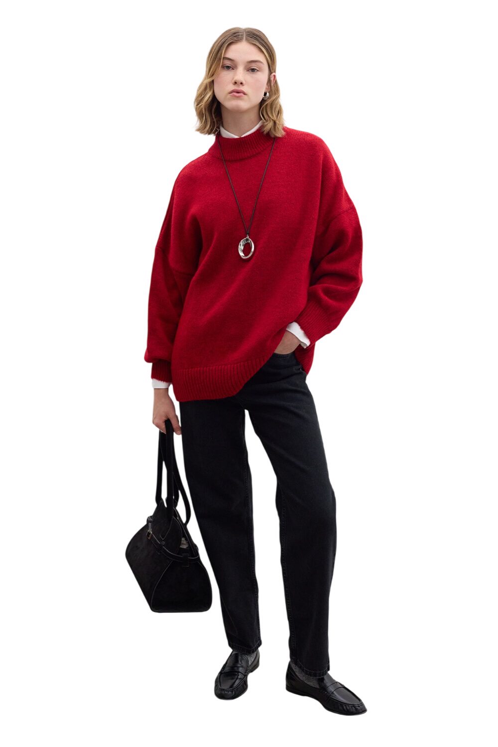 Ella Schwarzer Pullover