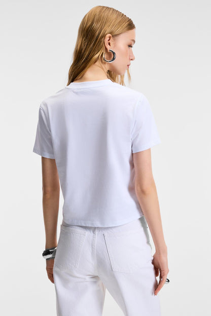 ELVERA Damen Baumwoll-Print-Shirt