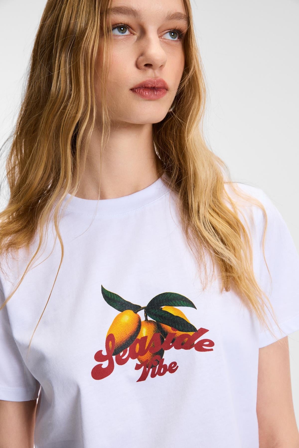 ELVERA Damen Baumwoll-Print-Shirt
