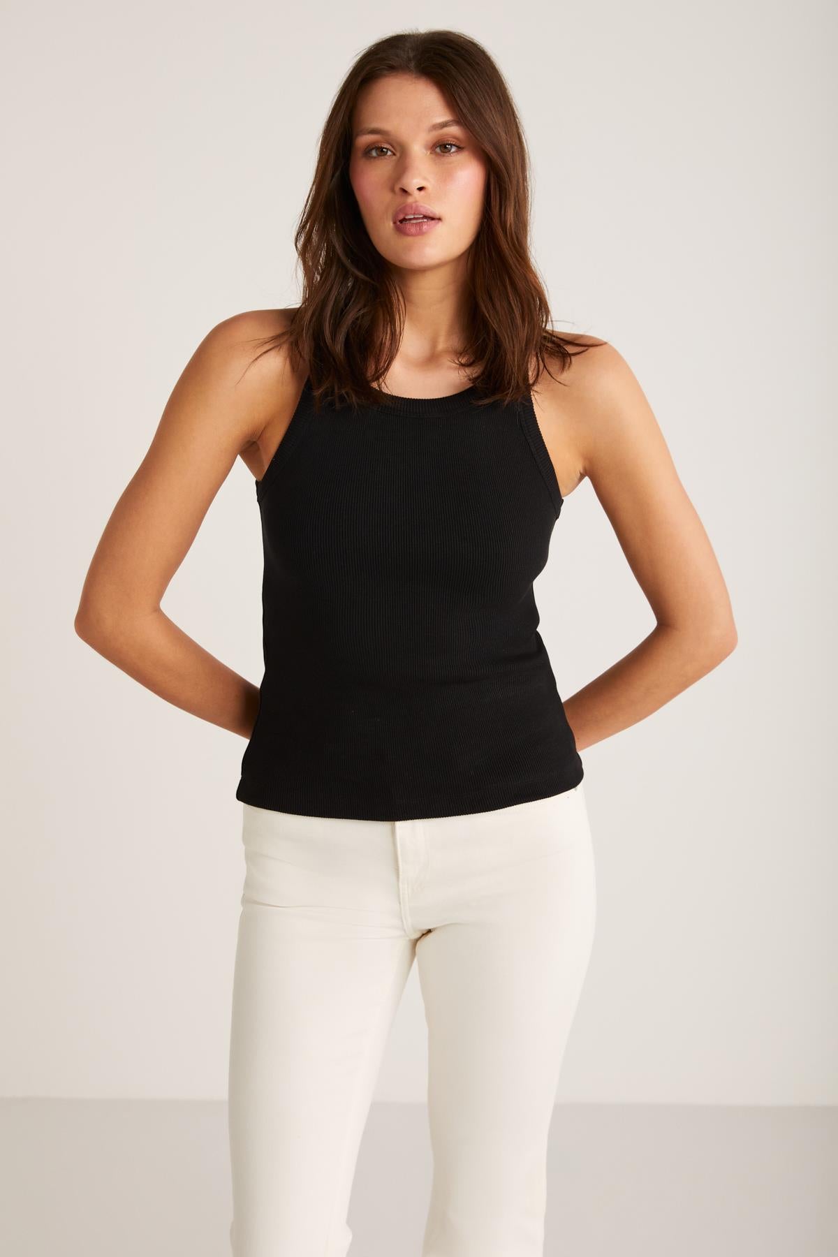 EMILY Damen Regular Fit Baumwolltop