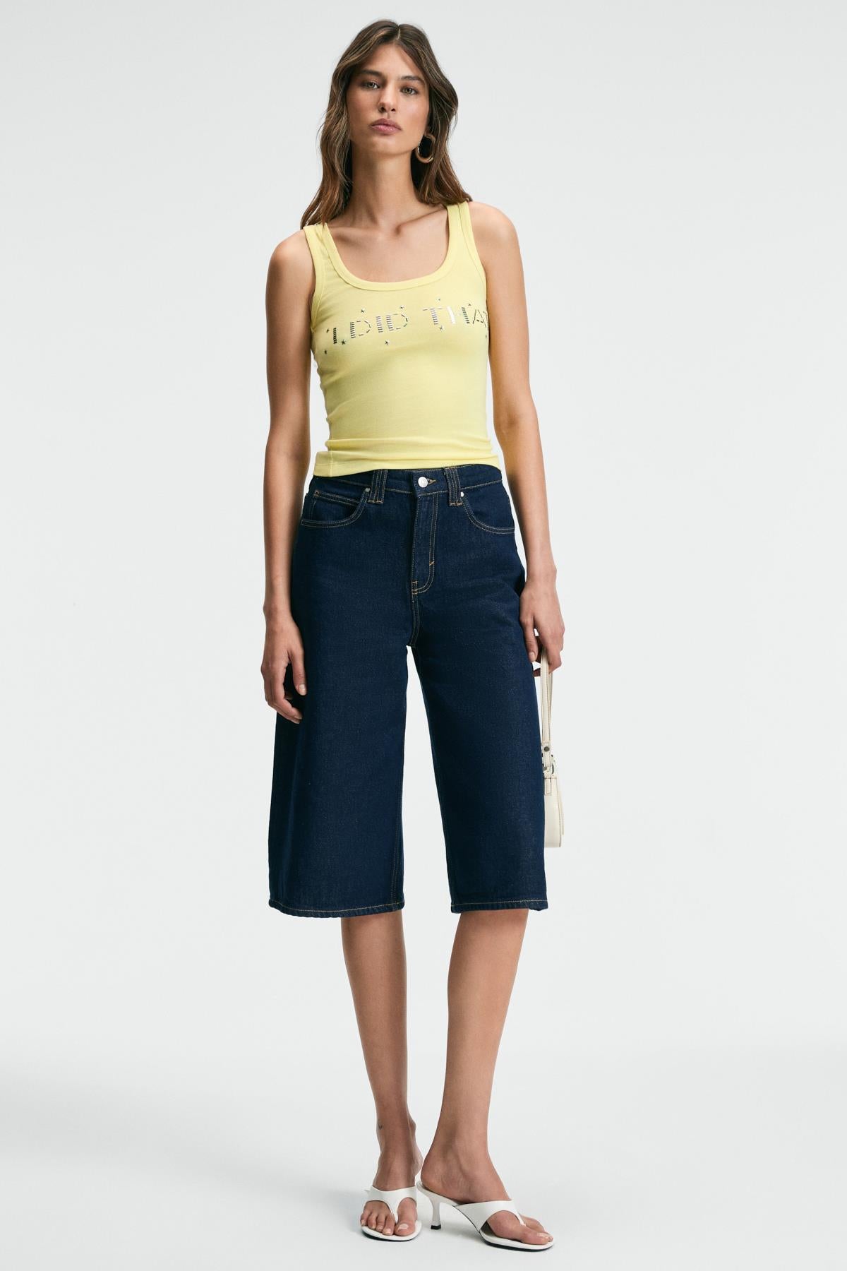 ENNIS Damen Stretch Crop-Cami