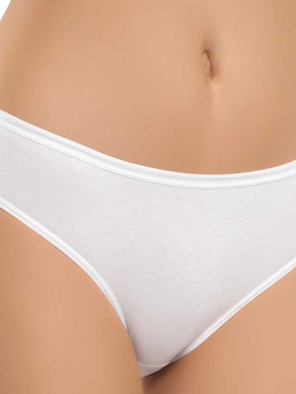 Erdem Weiße 6er-Pack Damen-Slips 25026