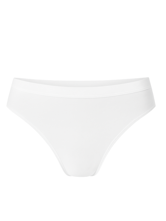 Erdem White Damen Superdünne Bambus-Höschen 2514