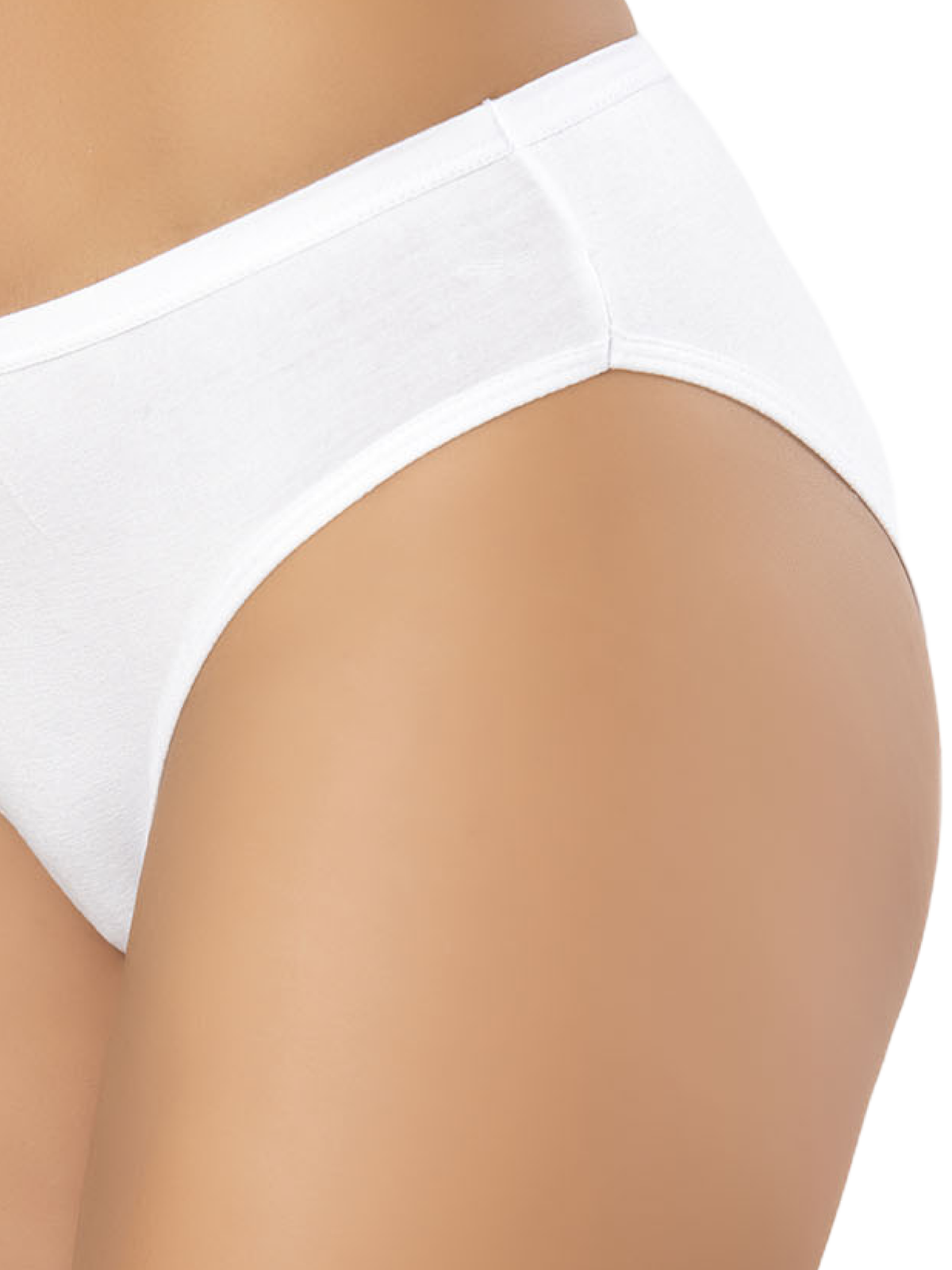 Erdem White Damen Superdünne Bambus-Höschen 2514