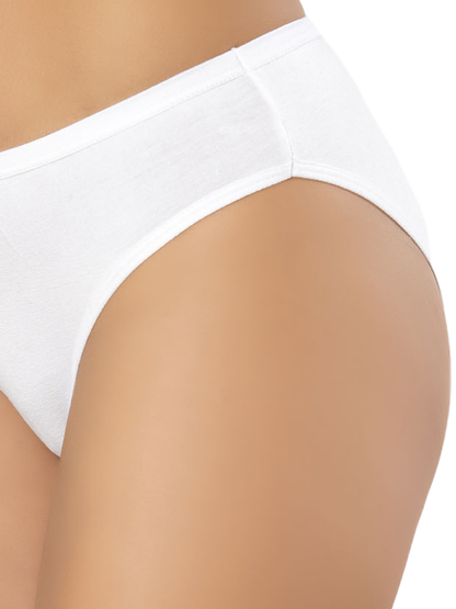 Erdem White Damen Superdünne Bambus-Höschen 2514