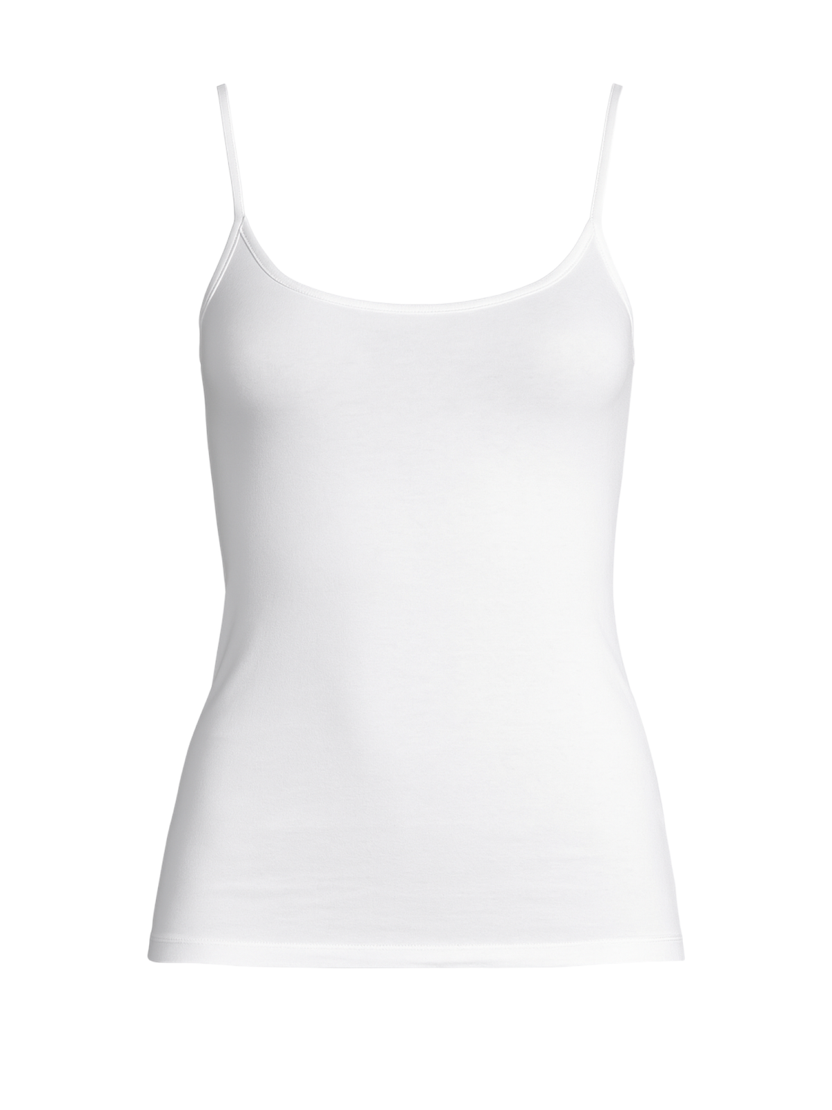 Erdem Weißes Baumwollunterhemd Ribana Unterhemd 2153