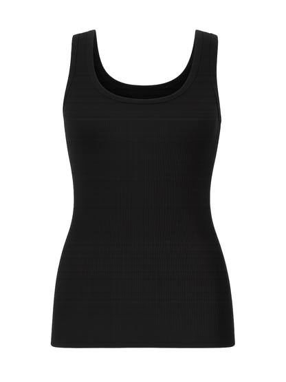 Erdem Underwear Schwarzes Viskose-Camisole Damen-Unterhemd 2106