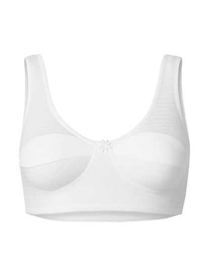 Erdem Damen Weißes Halb-Tanktop mit BH 2475