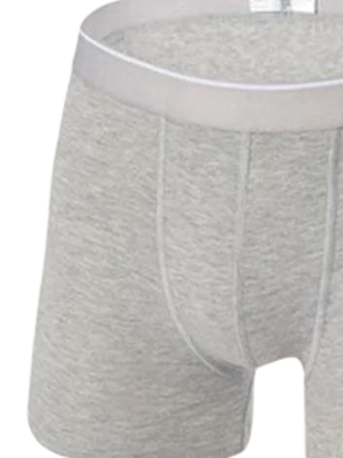 Erdem İç Giyim Erdem Schwarz-Weiß-Grau 3er-Pack Basic Boxer 1491 Çok renkli