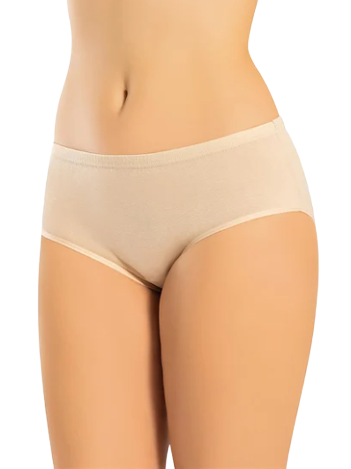Erdem İç Giyim Erdem Damen 9er-Pack Ripp-Shorts 25009 açık bej