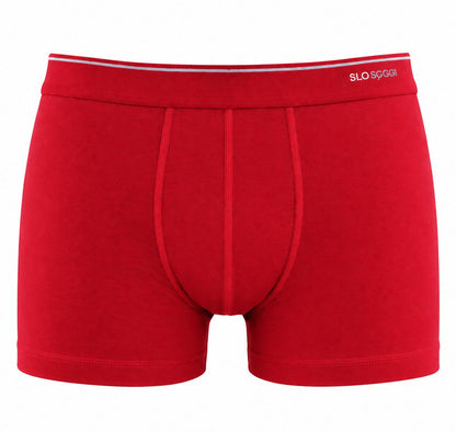 Herren Boxershorts 3er-Pack - Grau, Blau, Rot