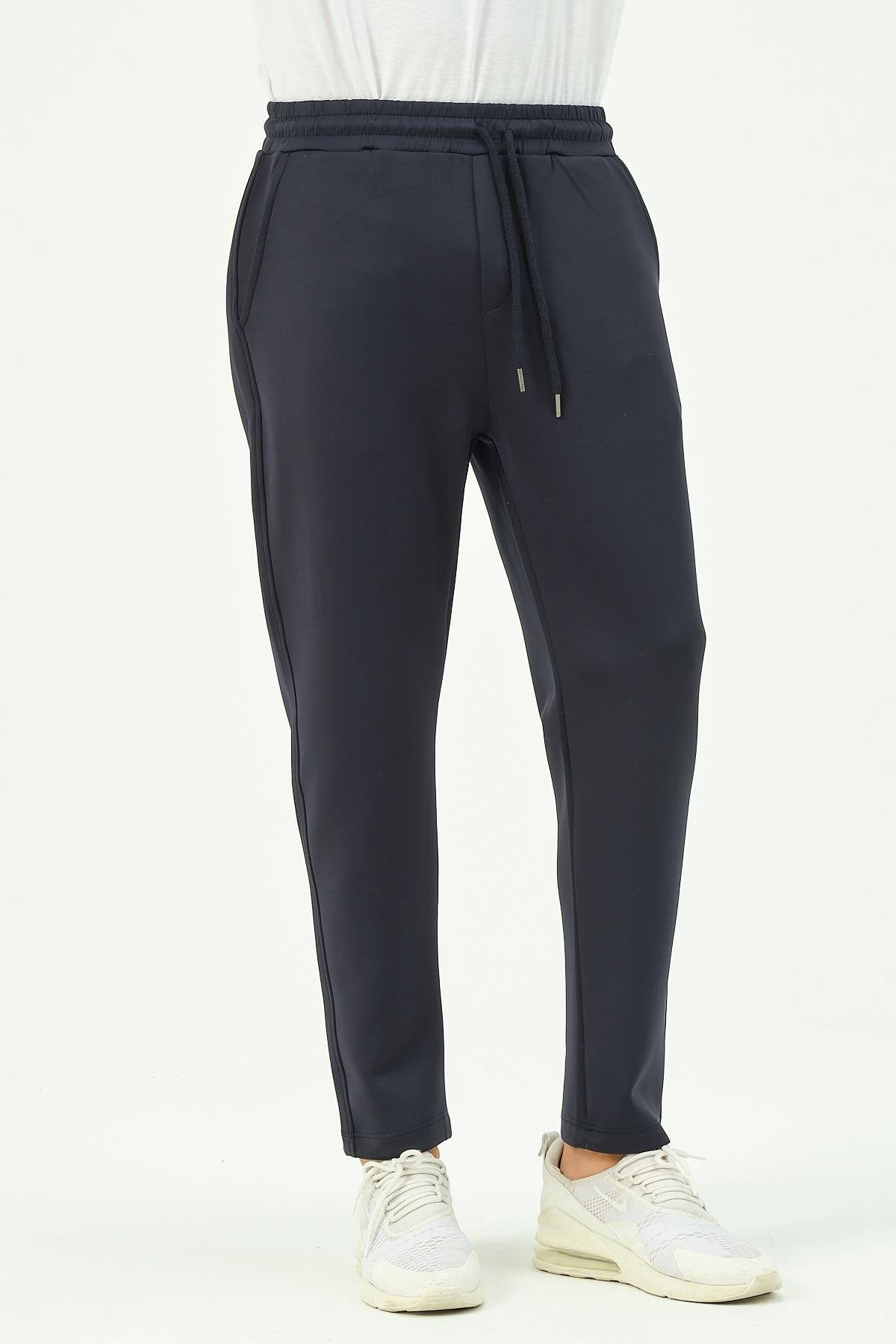 Herren Straight Leg Seitentaschen Jogginghose