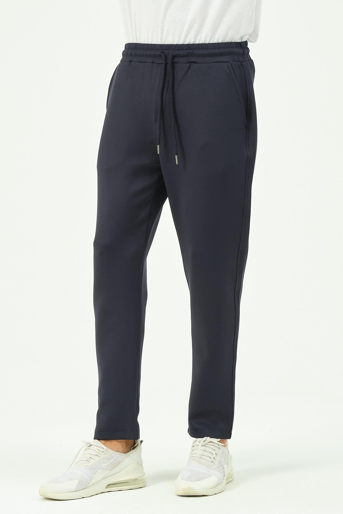 Herren Straight Leg Seitentaschen Jogginghose