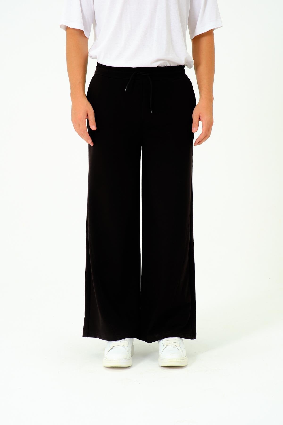 Herren Baggy Jogginghose mit elastischem Bund