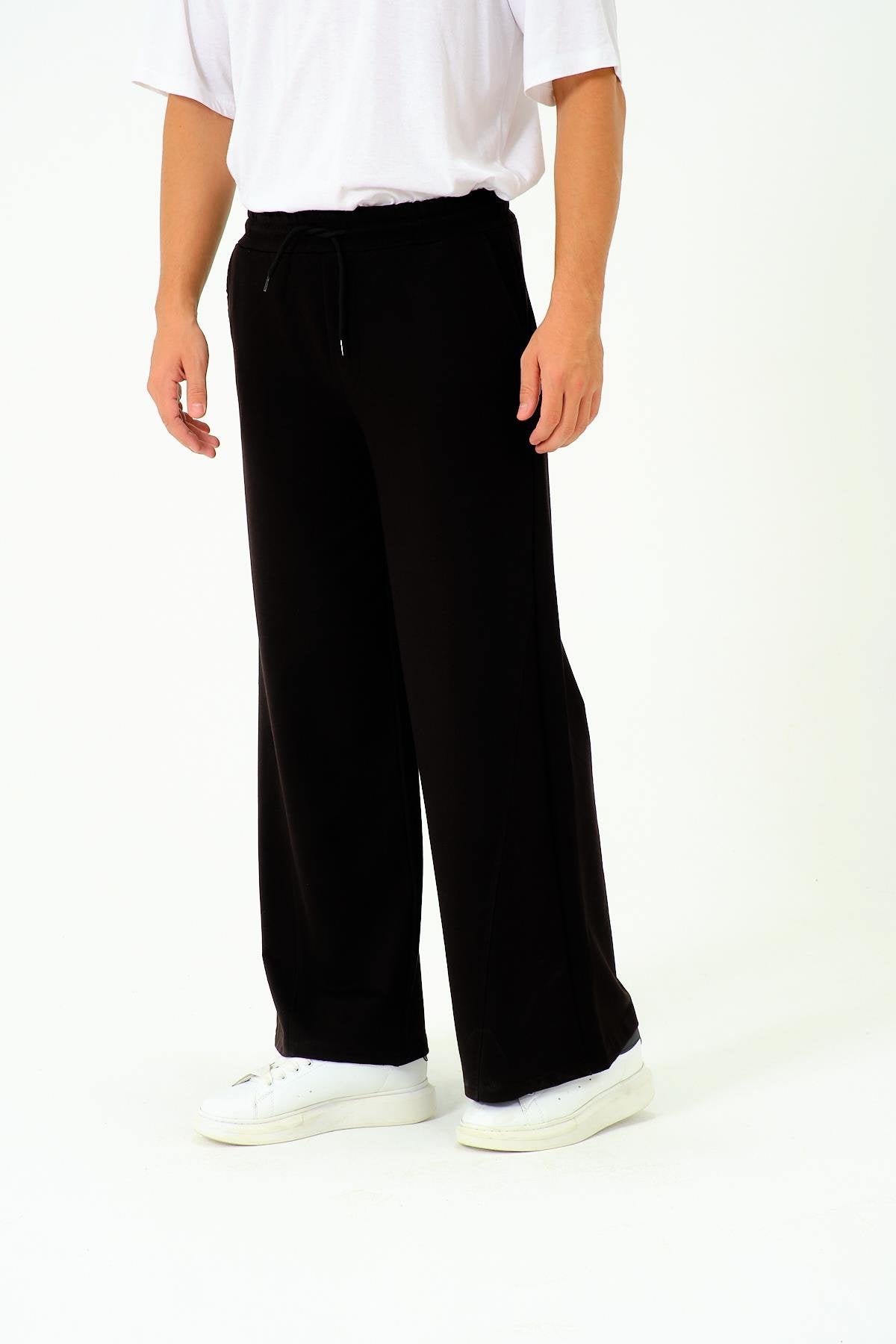 Herren Baggy Jogginghose mit elastischem Bund