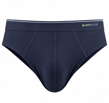 Herren 3er-Pack Weiche Baumwollslips - Schwarz Grau
