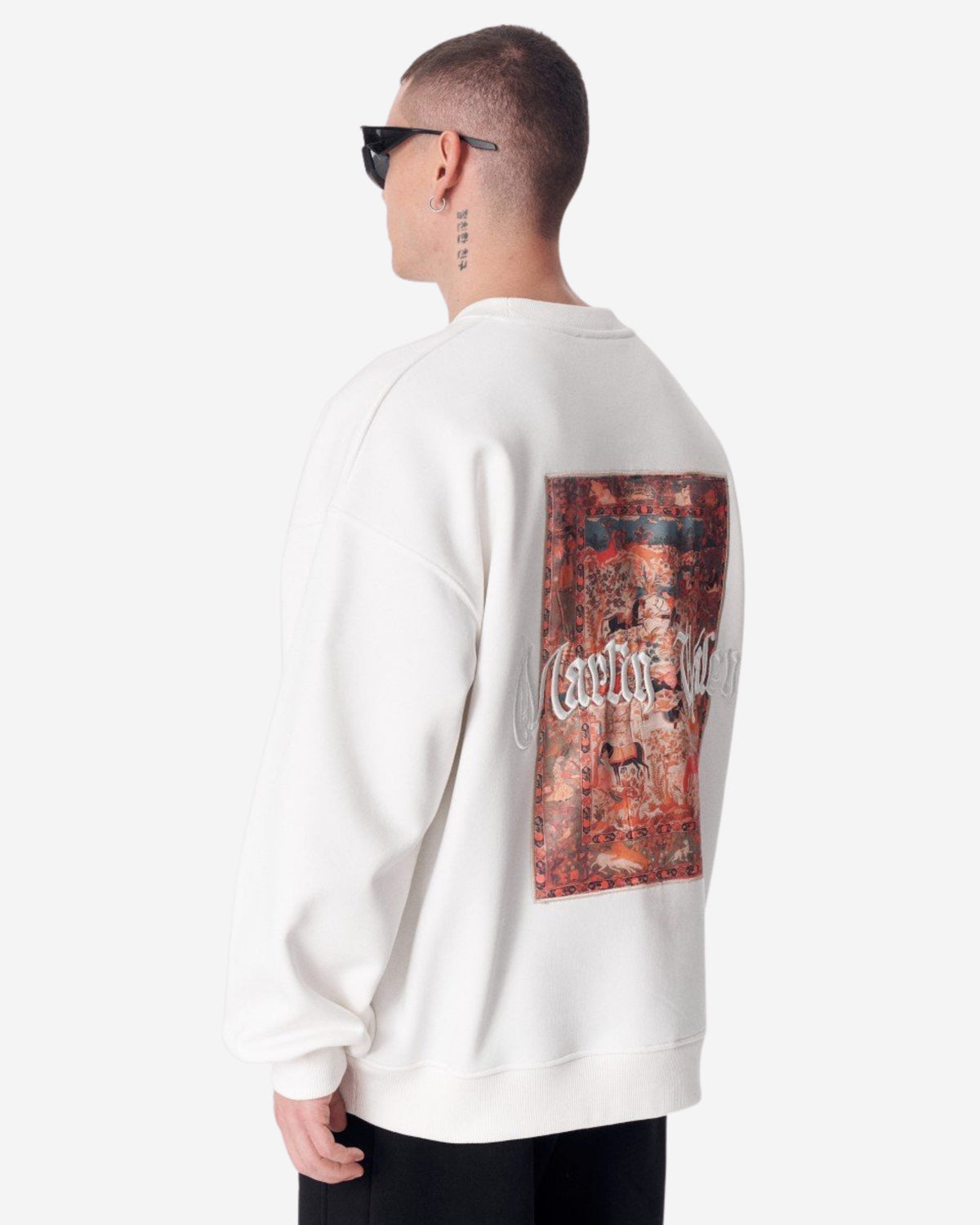 Herren Heritage Fusion Beige Sweatshirt