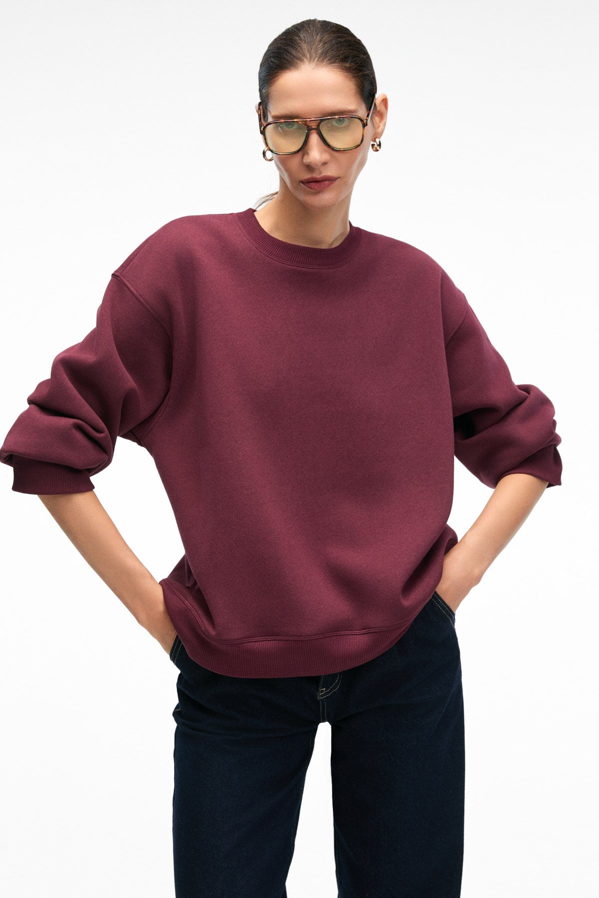 ESME Damen Oversized Sweatshirt