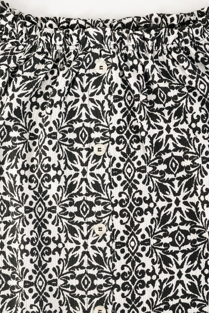 Ethno-Muster Madonna Bluse