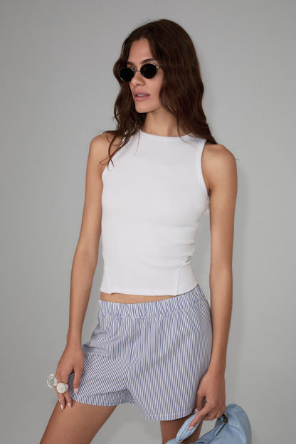 FARAZ Neckholder Tank-Top