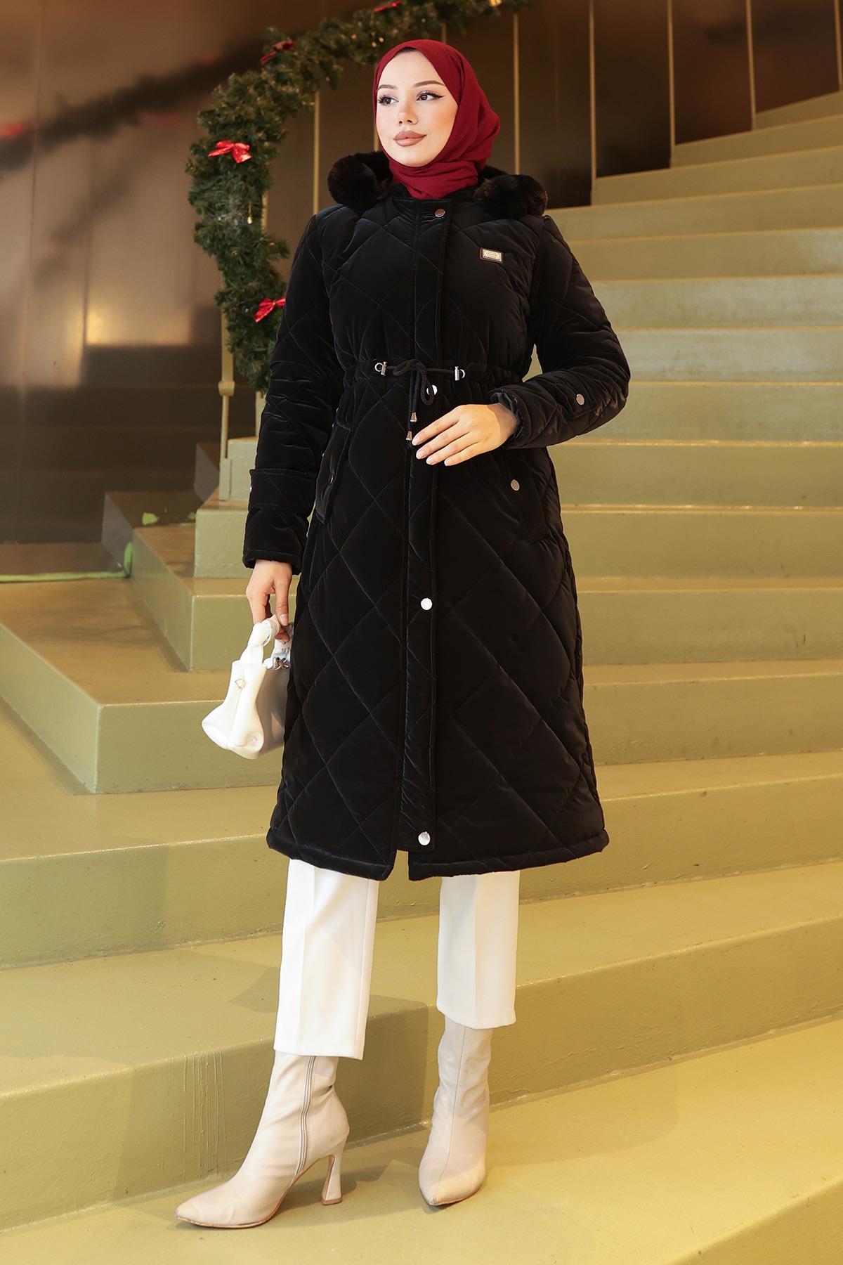 Jacke mit Reißverschluss und Kordelzug