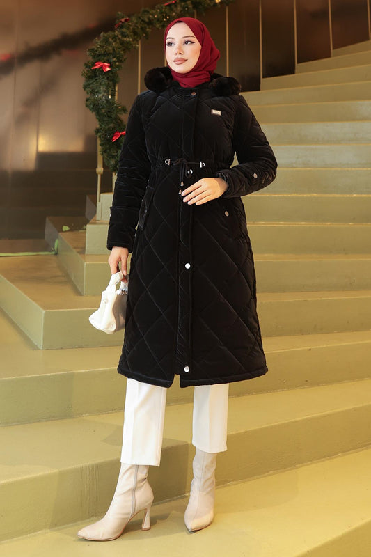 Jacke mit Reißverschluss und Kordelzug