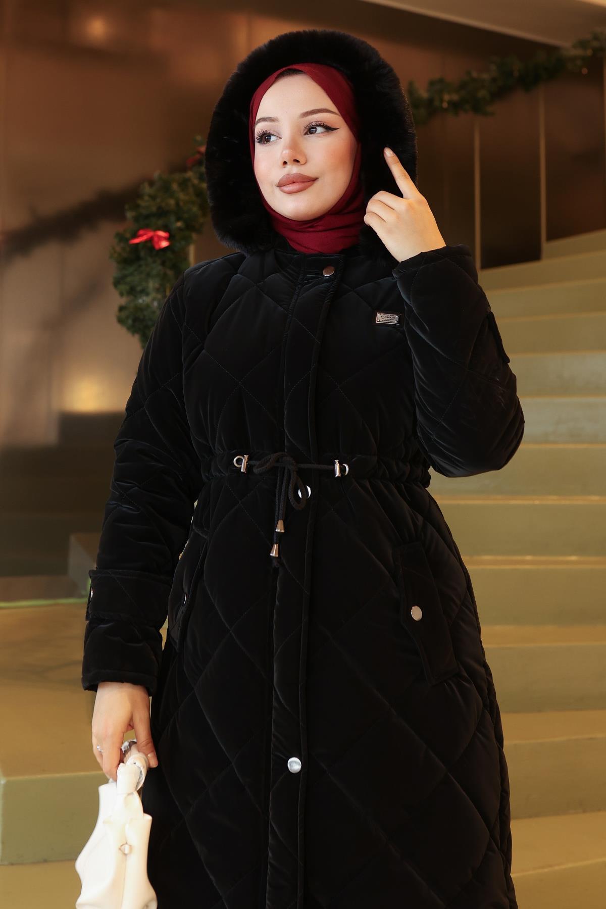 Jacke mit Reißverschluss und Kordelzug