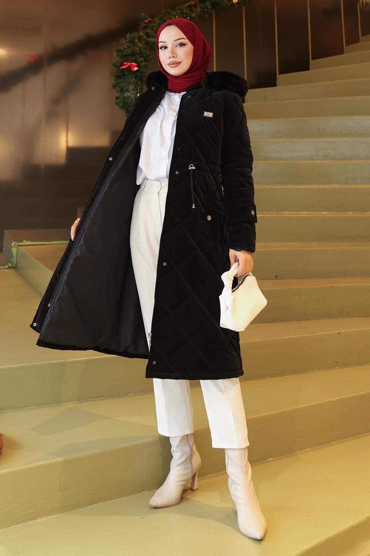 Jacke mit Reißverschluss und Kordelzug
