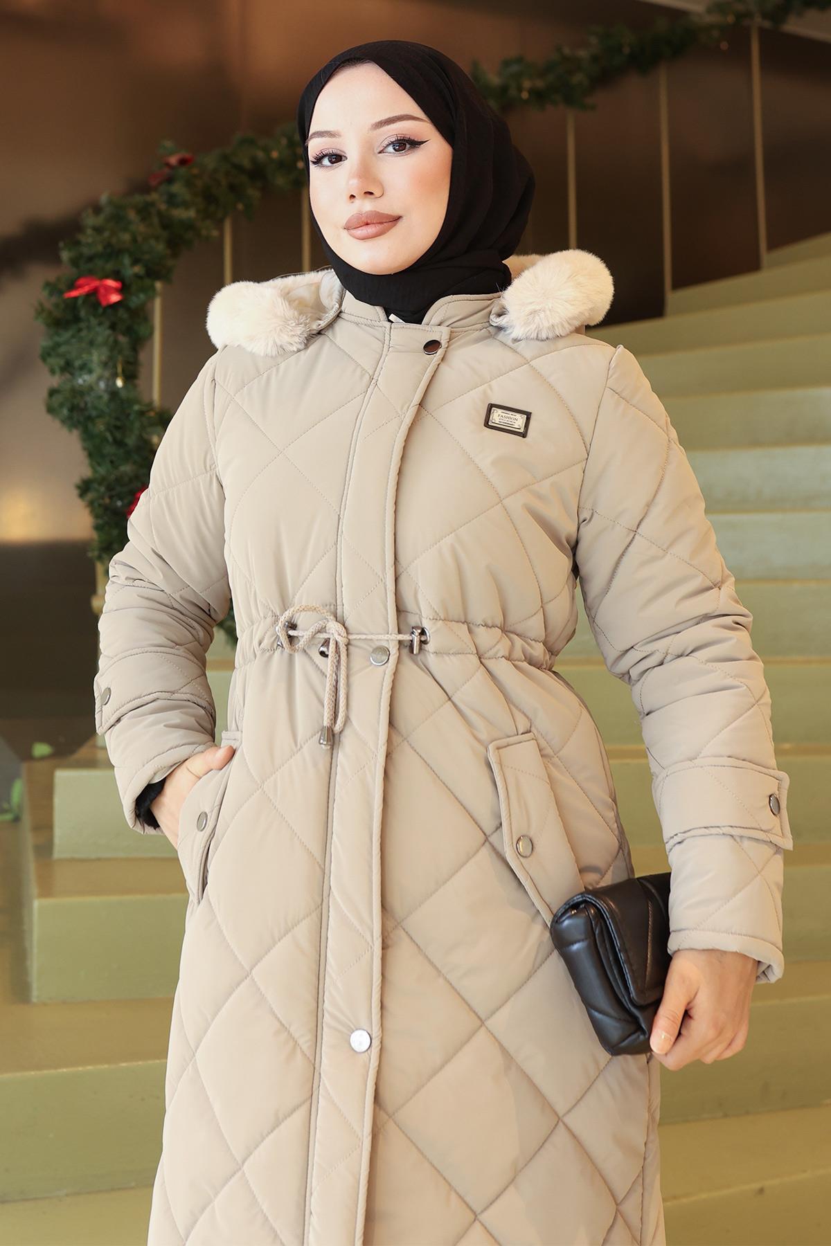 Jacke mit Reißverschluss und Kordelzug