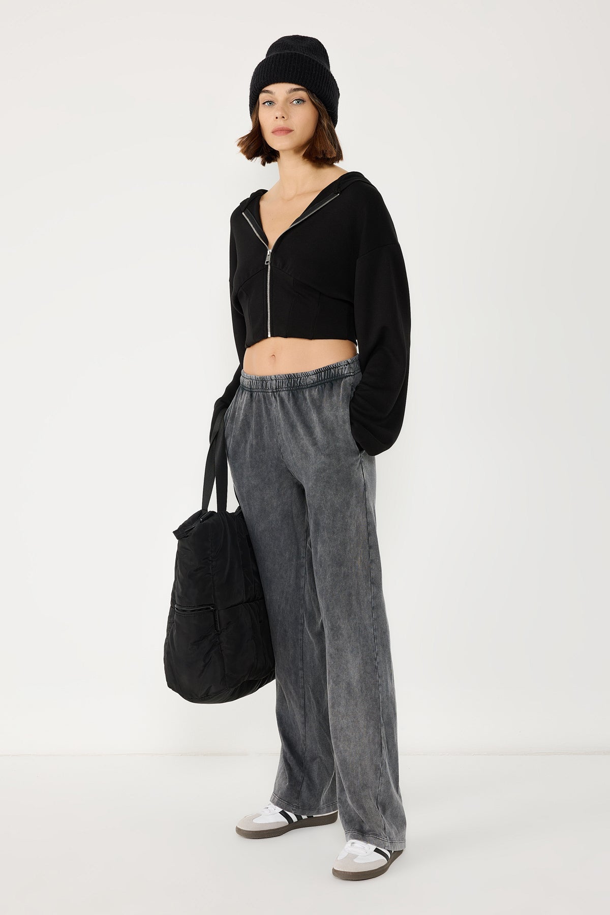 Kapuzenpullover mit Reißverschluss