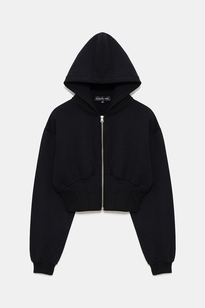 Kapuzenpullover mit Reißverschluss
