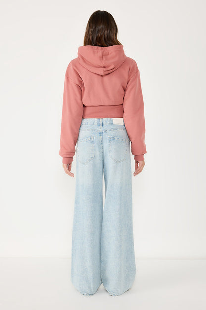 Kapuzenpullover mit Reißverschluss