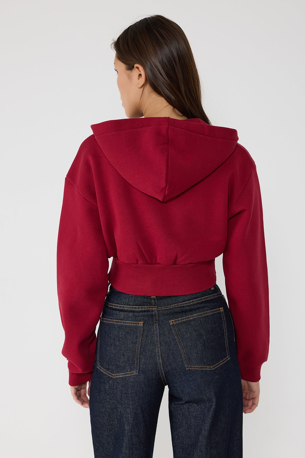 Kapuzenpullover mit Reißverschluss
