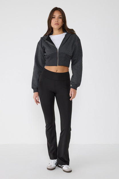 Kapuzenpullover mit Reißverschluss