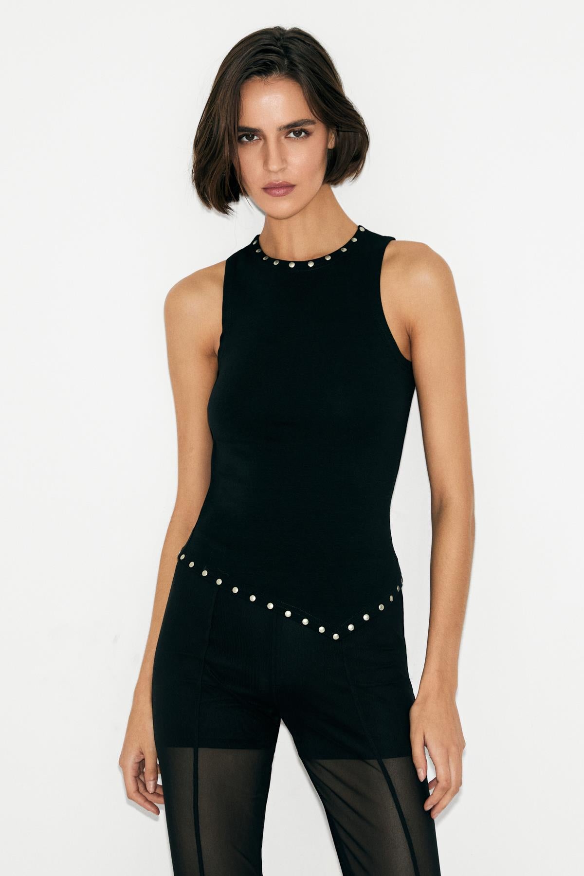 FEVER Damen Rundhals Bluse
