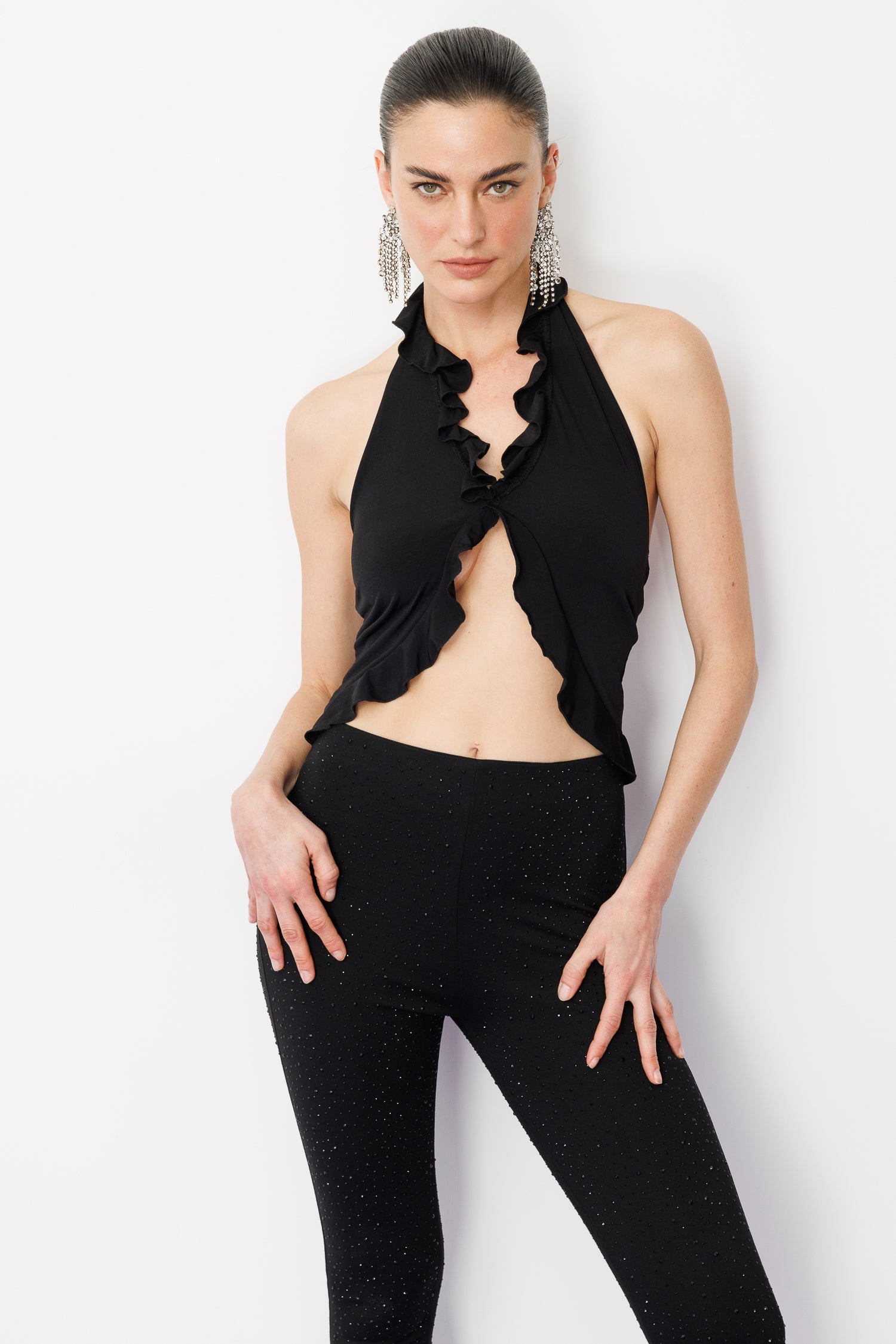 Bluse mit Rüschendetails