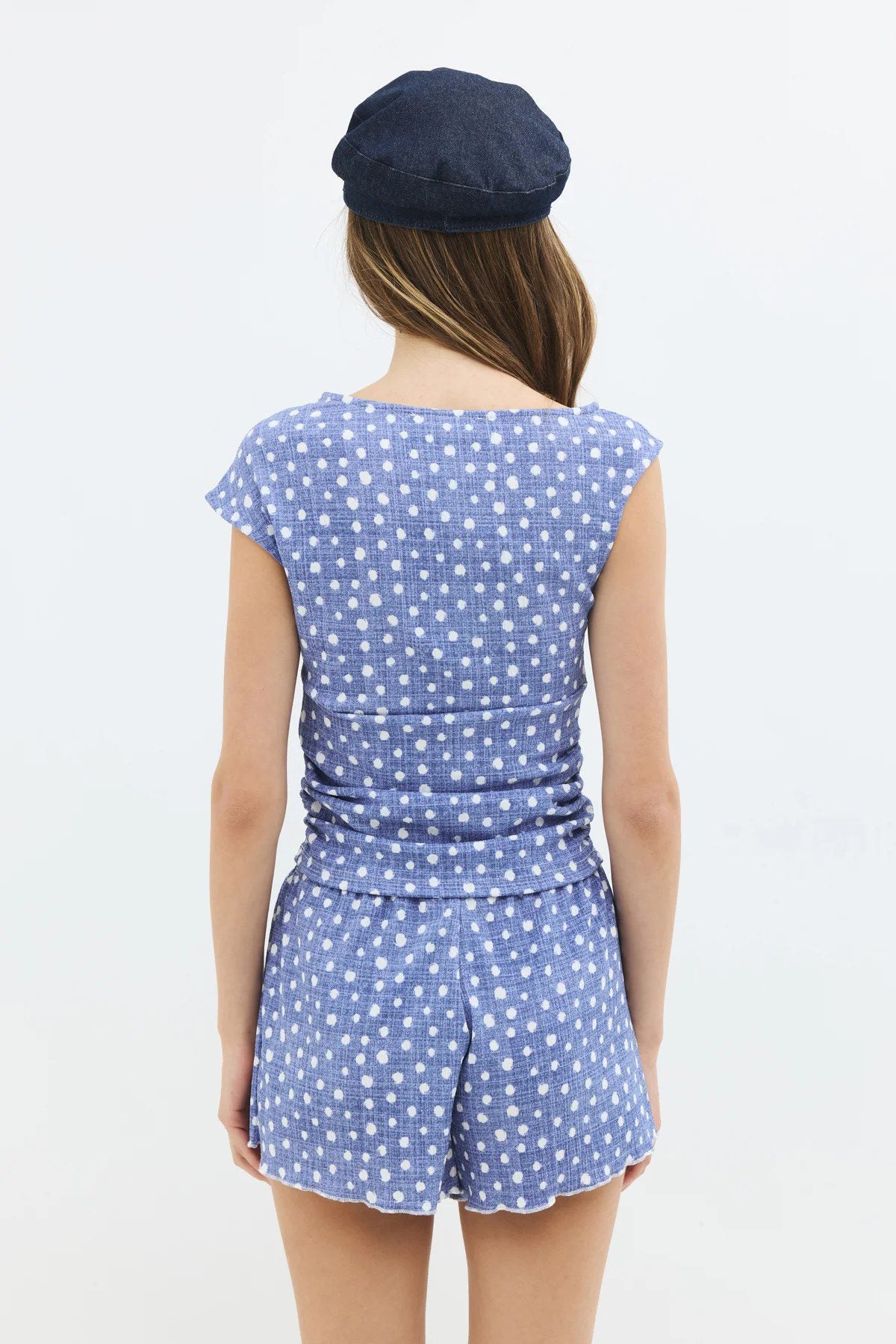 Fit Cut Bluse mit kurzem Ärmel