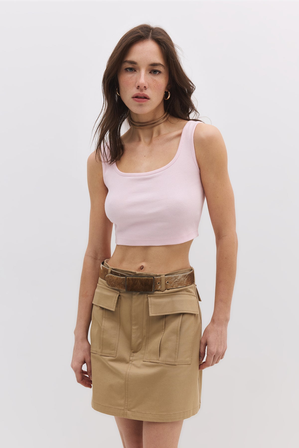 Neckholder-Crop-Top