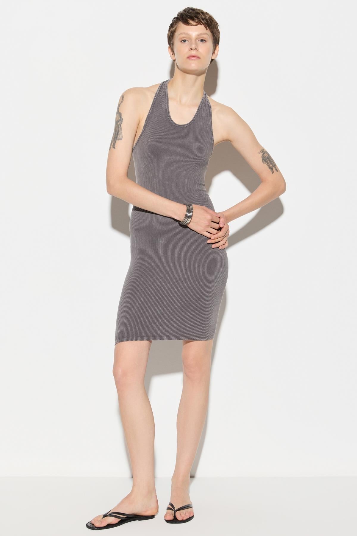 Neckholder-Minikleid