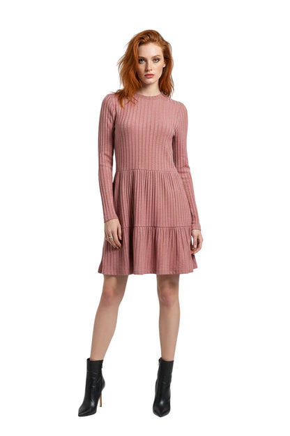 Rüschenminikleid