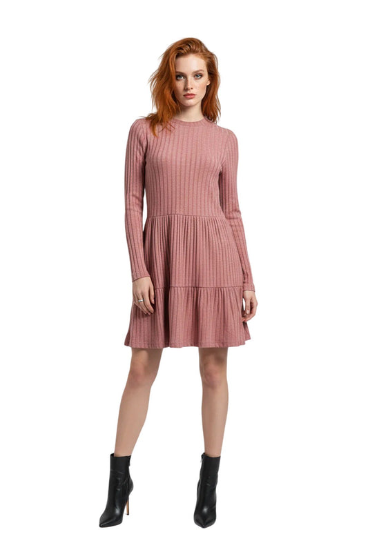Rüschenminikleid