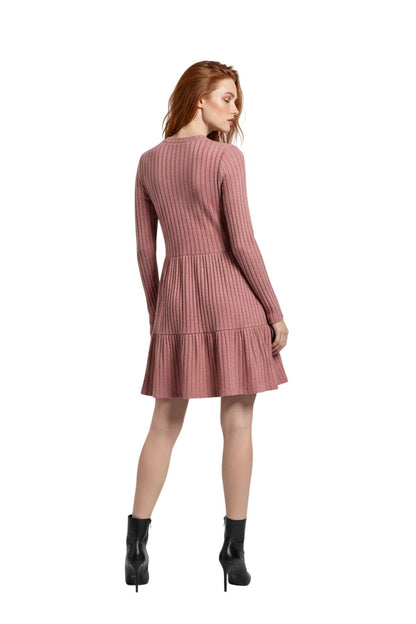 Rüschenminikleid