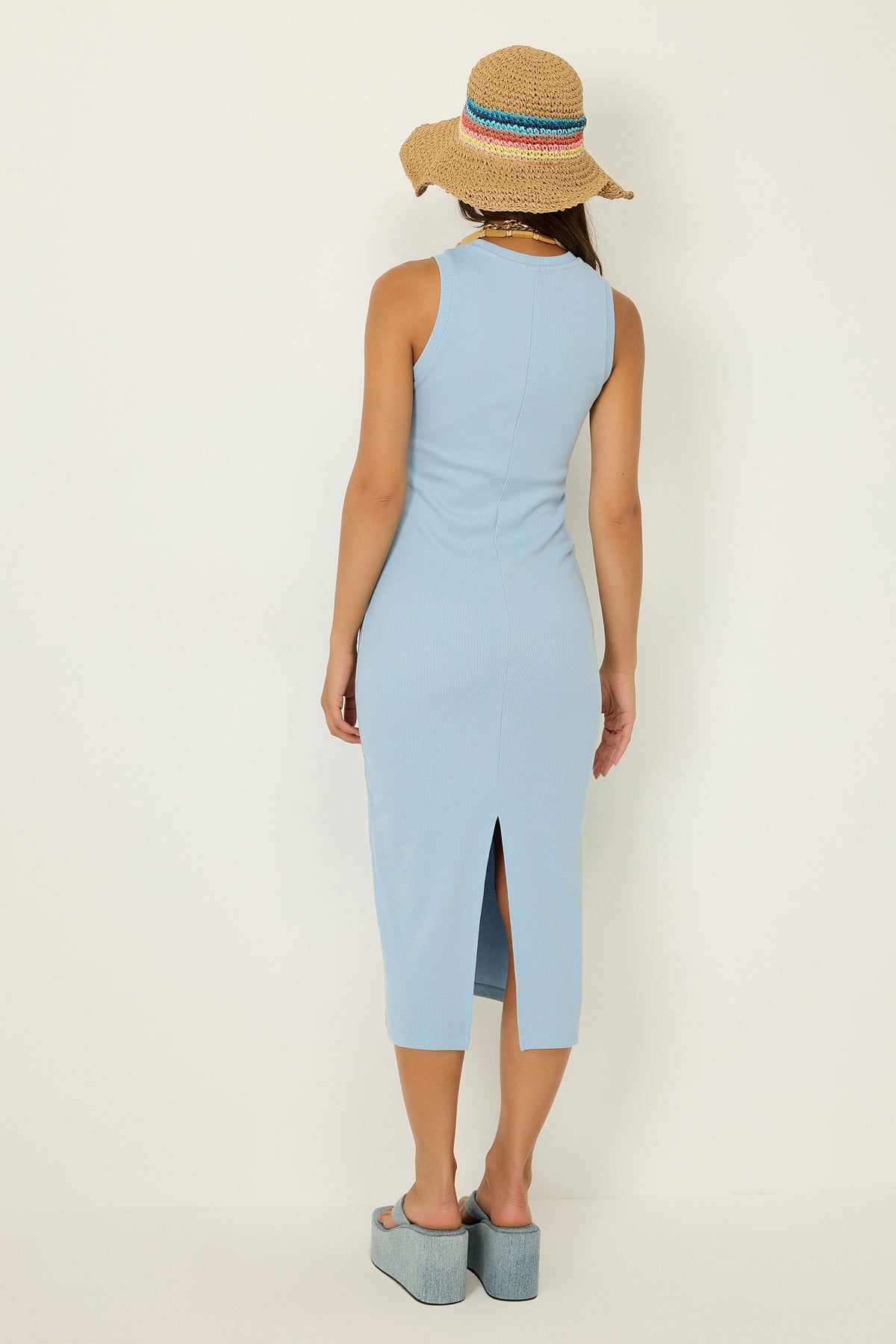 Cord-Midikleid