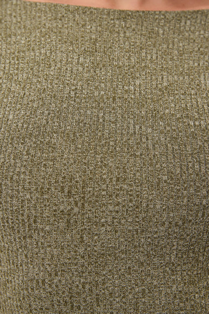 Langärmelige Crop-Bluse