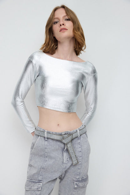 Rückenfreies Basic-Top