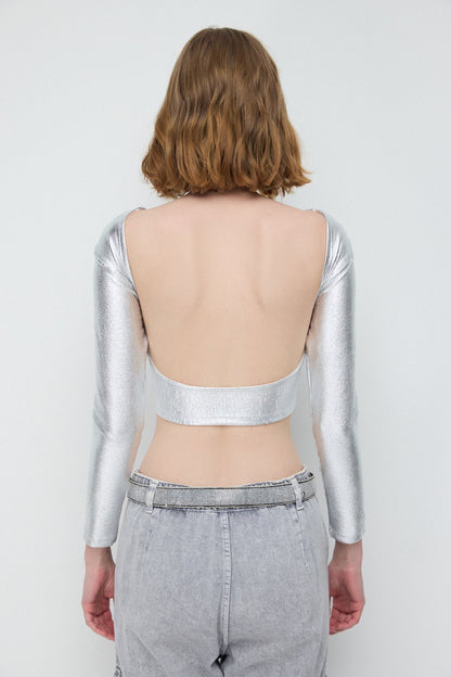 Rückenfreies Basic-Top