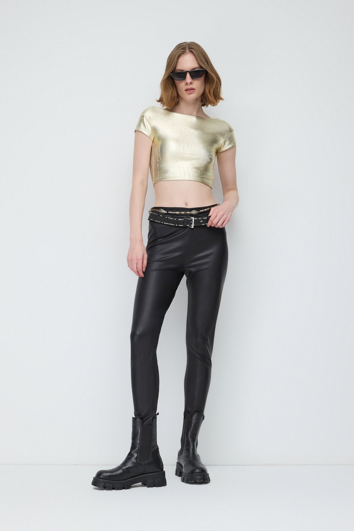 Kurze Bluse