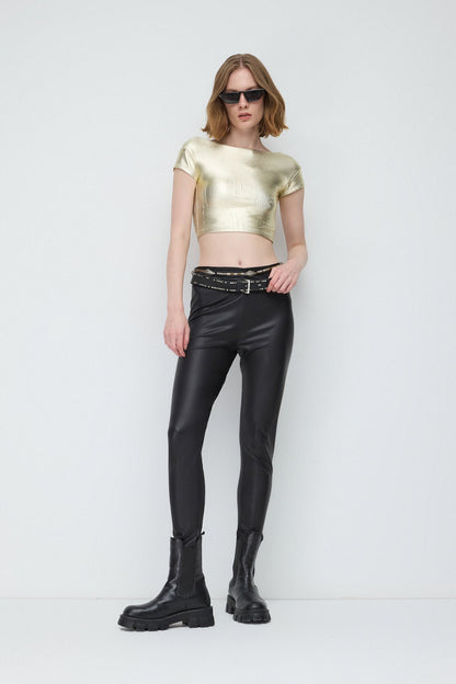 Kurze Bluse