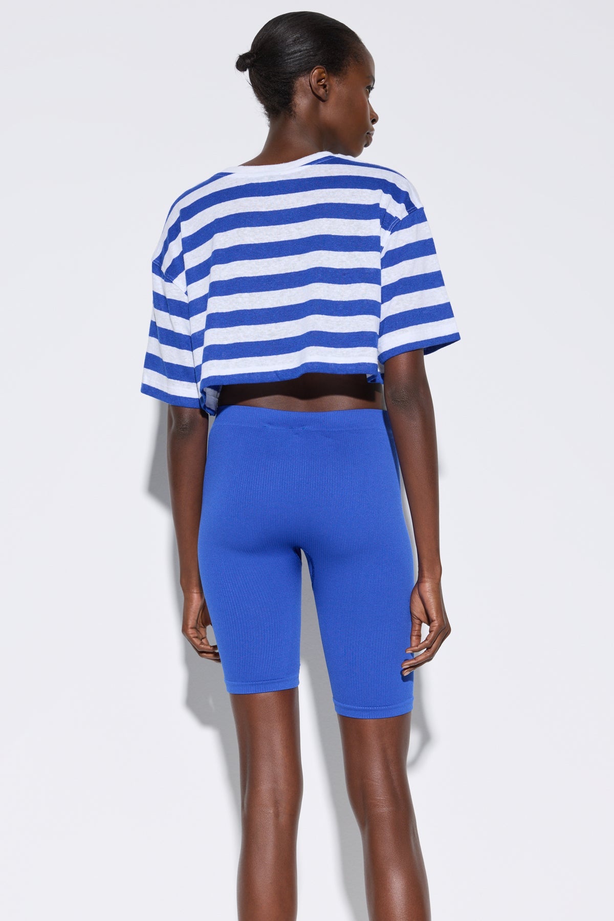Nahtlose kurze Leggings