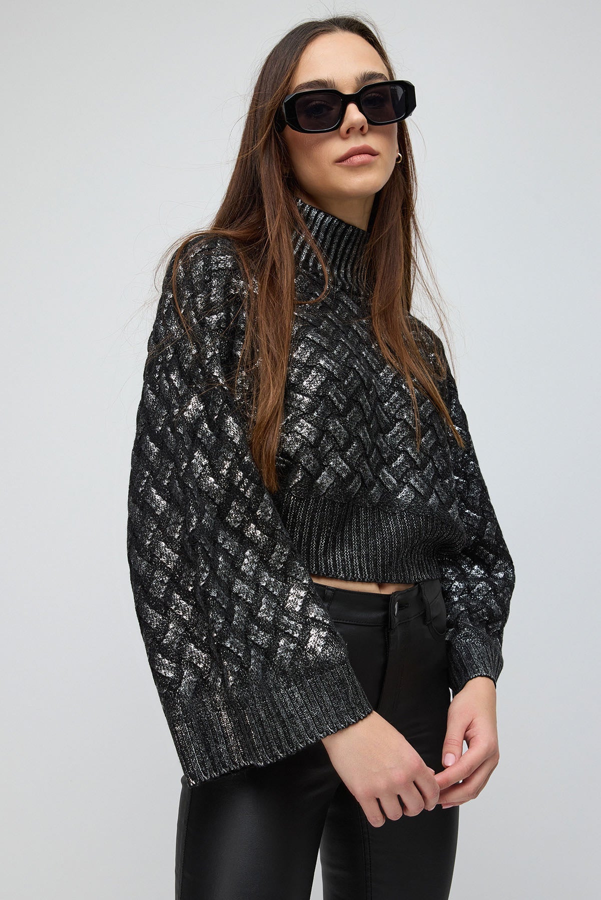 Crop-Pullover